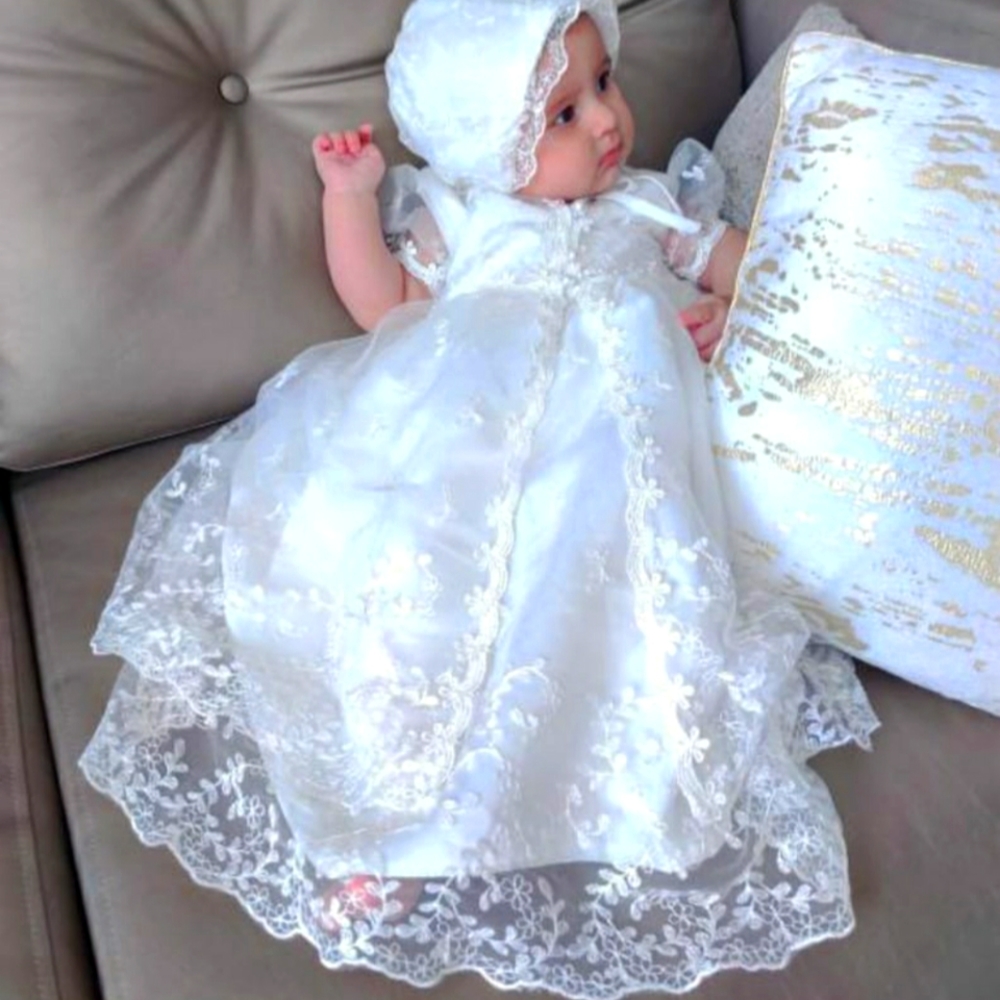 🛍️🥳🎊🎊HP🥳🎊🎊🛍️NEW Baptism Christening dress Sz 6 months